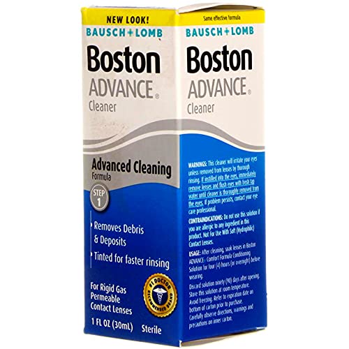 Bausch and Lomb Boston Advance Cleaner, 1 Ounce each (Value Pack of 3)