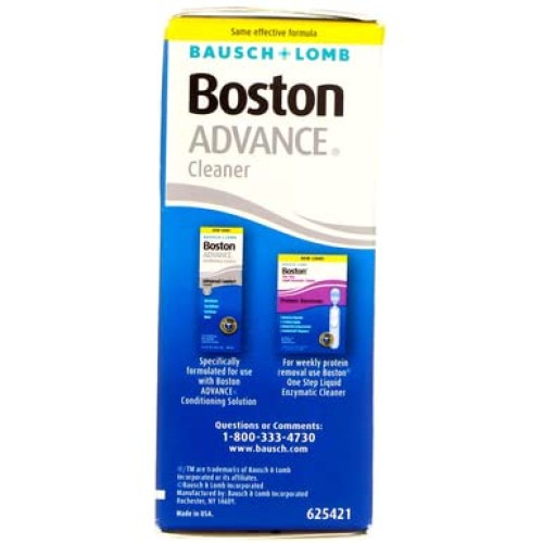 Bausch and Lomb Boston Advance Cleaner, 1 Ounce each (Value Pack of 3)
