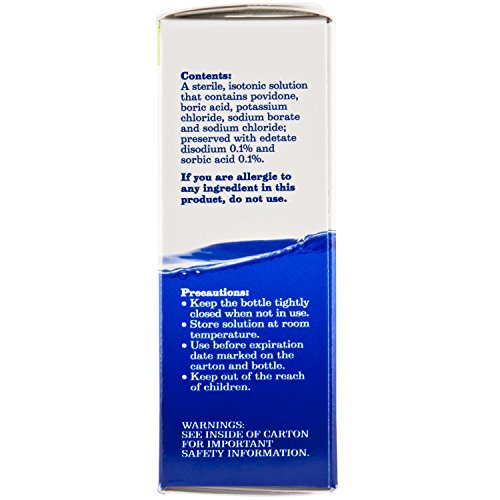 Bausch & Lomb-Lubricating and Rewetting Drops for Contact Lenses by Renu, 8 m...