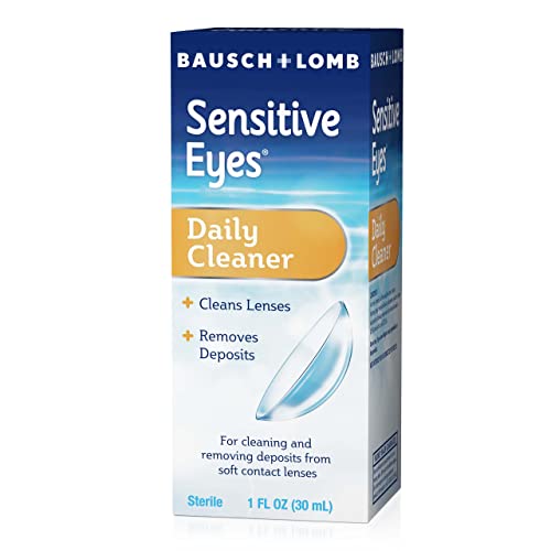 Contact Lens Solution by Bausch & Lomb, for Cleaning and Removing Deposits fr...