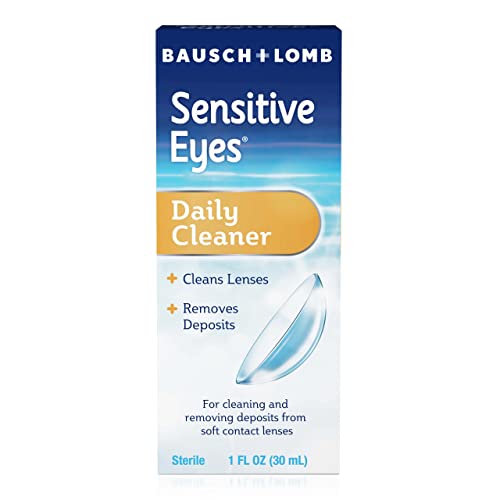 Contact Lens Solution by Bausch & Lomb, for Cleaning and Removing Deposits fr...