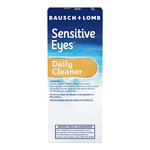 Contact Lens Solution by Bausch & Lomb, for Cleaning and Removing Deposits fr...