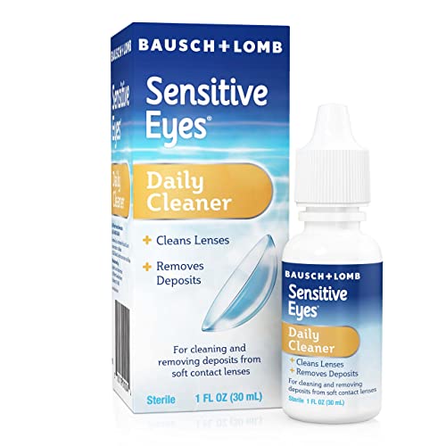 Contact Lens Solution by Bausch & Lomb, for Cleaning and Removing Deposits fr...