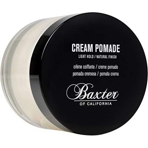 Baxter of California Cream Pomade for Men and Women, Natural Finish, Light Ho...