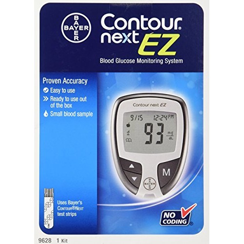 Bayer Contour Next Ez Blood Glucose Monitoring Kit