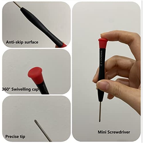 bayite Eye Glass Repairing Kit Eyeglass Sunglass Repair Kit Tool with Screws ...