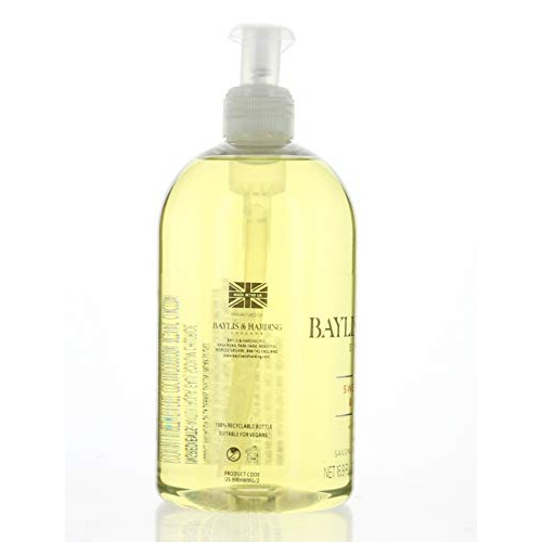 Baylis & Harding Hand Wash 4 Pack, England Sweet Mandarin & Grapefruit and En...