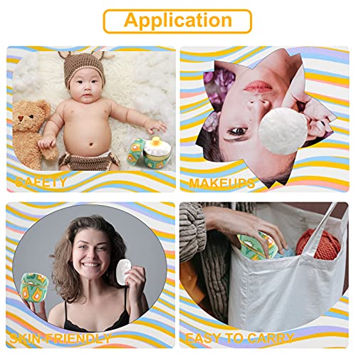 BBKON Large Powder Puff for Body Powder with Powder Container, Soft Powder Pu...