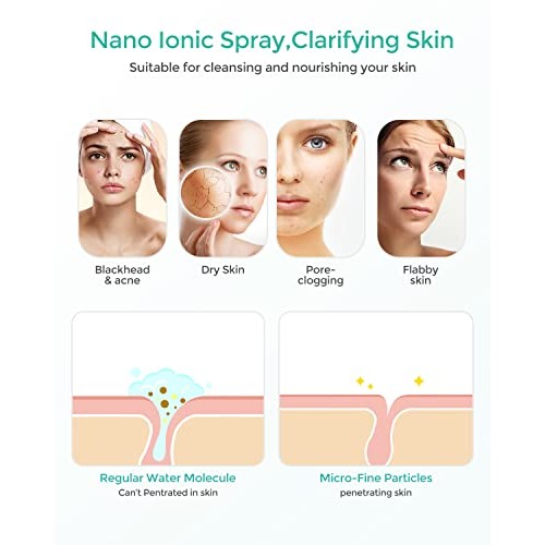 Facial Steamer, Face Steamer for Facial Deep Cleaning Home, Facial Spa Warm M...