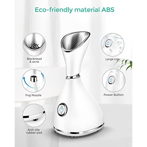 Facial Steamer, Face Steamer for Facial Deep Cleaning Home, Facial Spa Warm M...