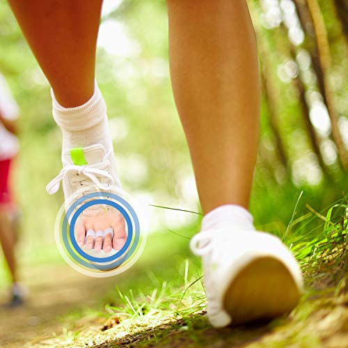 12 Pieces of Gel Toe Separators Soft Gel Splints Toe Spacers Gel Toe Stretche...