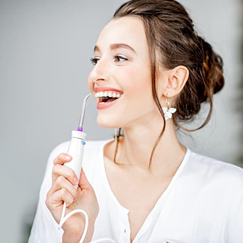 2 Pieces Oral Hygiene Accessories Standard Water Hose Plastic Handle with 2 P...