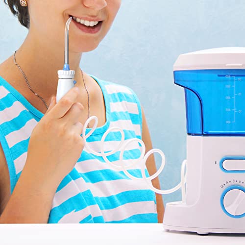 2 Pieces Oral Hygiene Accessories Standard Water Hose Plastic Handle with 2 P...