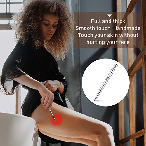 Stainless Steel Deep Tissue Massage Tool Manual Massage Pen for Full Body Rel...