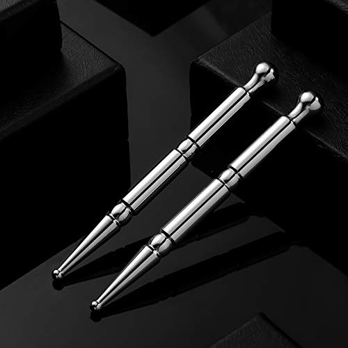 Stainless Steel Deep Tissue Massage Tool Manual Massage Pen for Full Body Rel...