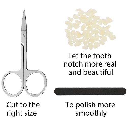 tooth repair kit, 100 g tooth filling thermal beads, temporary veneer tooth r...