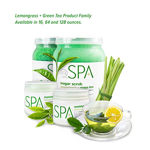BCL SPA Massage Cream Lemongrass + Green Tea, 128 oz
