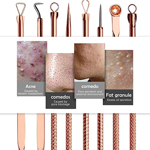 6pcs Face Cleaning Tools 2PCS Silicone Face Mask Brushes and 4pcs Blackhead R...