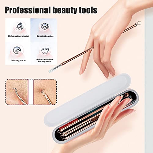 6pcs Face Cleaning Tools 2PCS Silicone Face Mask Brushes and 4pcs Blackhead R...