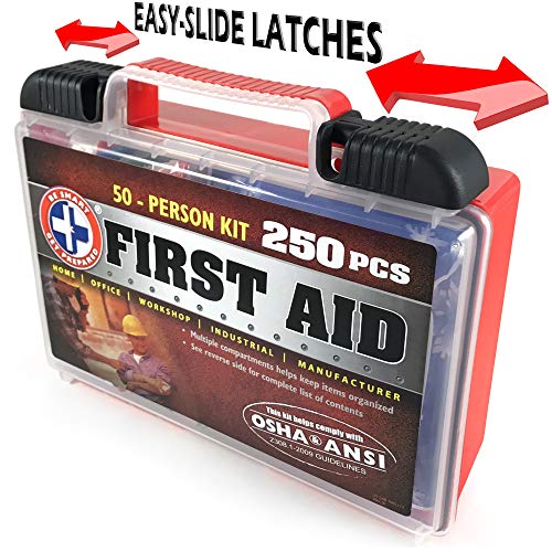 Be Smart Get Prepared First Aid Kit, 250 Piece Set 1 Count