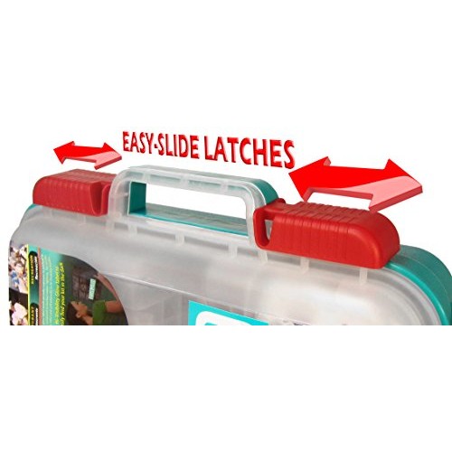 Be Smart Get Prepared First Aid Kit, Red, 326 Piece Set, 1 Count