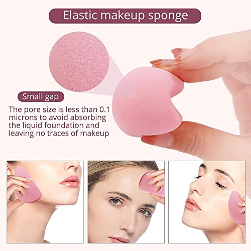 BEAKEY 2 Pcs Makeup Sponge Set, Foundation Blending Beauty Sponge, Flawless f...