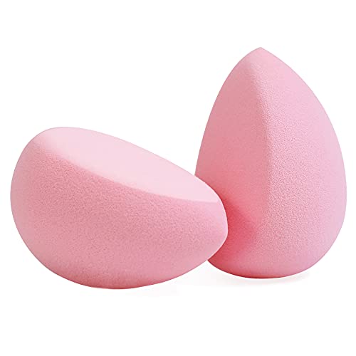 BEAKEY 2 Pcs Makeup Sponge Set, Foundation Blending Beauty Sponge, Flawless f...