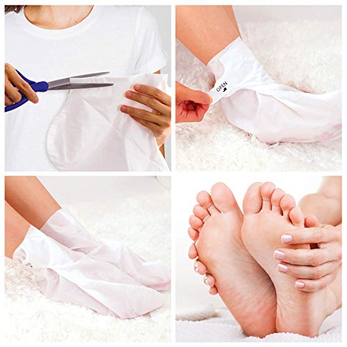 2 Pairs Foot Peel Mask Exfoliant for Soft Feet in 1-2 Weeks, Exfoliating Boot...