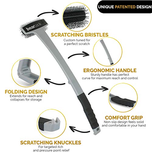 Bearback Back Scratcher: Premium Scratcher for Back & Body. The Original Larg...