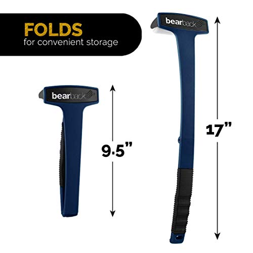 Bearback Lotion Applicator for Back & Body. Premium Quality Long Handled Fold...