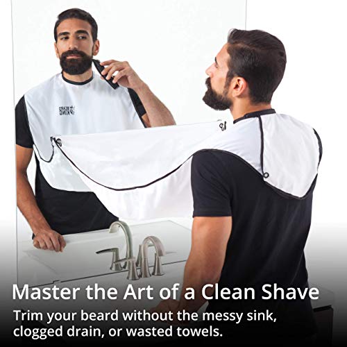 Beard King Beard Bib Apron for Men - Deluxe Cape As Seen on Shark Tank, Mens ...