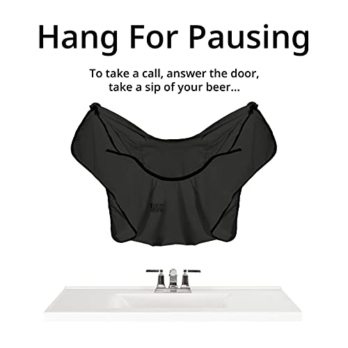 Beard King Beard Bib Apron for Men Deluxe Cape As Seen Shark Tank Men Hair Ca...
