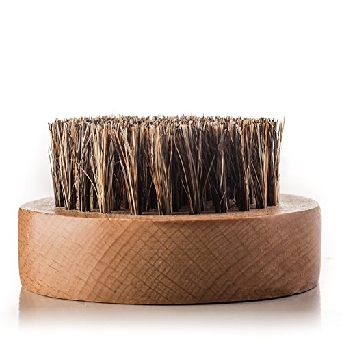 Beard Brush For Men By Beard Necessities - Made With Pure Boar Bristles and B...