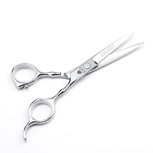 Beardoholic Beard Scissors - Japanese 6 IN Stainless Steel Barber Hair Cuttin...