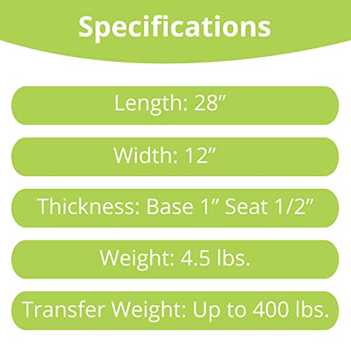 Beasy Premium Transfer Board - Beasy II, Model 1200 (28 in.) - No-Lift Transf...