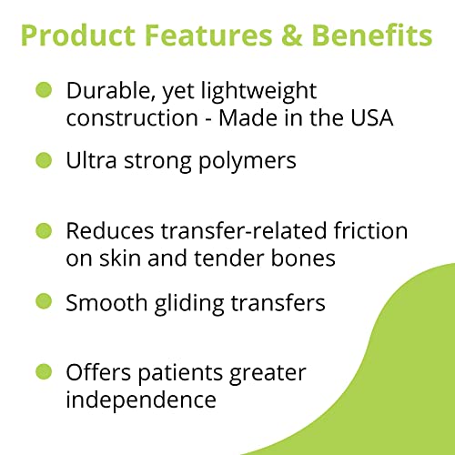 Beasy Premium Transfer Board - BeasyGlyder, Model 1300 (32 in.) - No-Lift Tra...