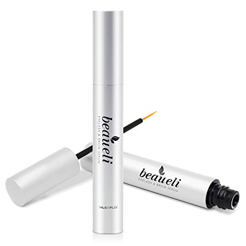 Beaueli Eyelash Growth Serum 5ML Premium Castor Oil & Blended Nutrient for Lo...