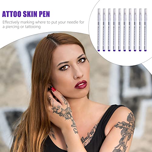 Beaupretty 20pcs Tattoo Marker Pen Surgical Tip Skin Marker Temporary Tattoo ...
