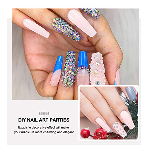 Beaupretty 24pcs Ballet Gradient Fake Nails Women False Nails Fingernail Deco...