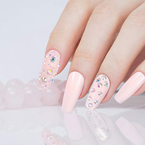 Beaupretty 24pcs Ballet Gradient Fake Nails Women False Nails Fingernail Deco...