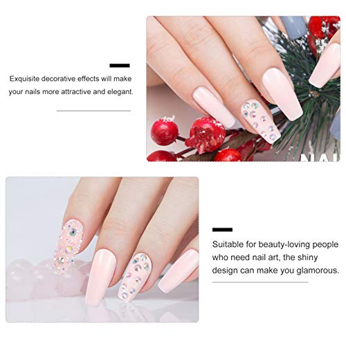 Beaupretty 24pcs Ballet Gradient Fake Nails Women False Nails Fingernail Deco...