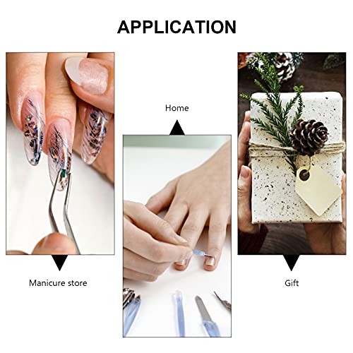 Beaupretty 4 Packs/ 96pcs Kids Girls False Nails Press on Nail Full Cover Fal...