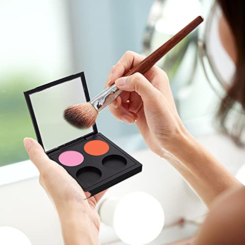 Beaupretty 5pcs Empty Magnetic Palette Makeup Containers Eyeshadow Plates wit...