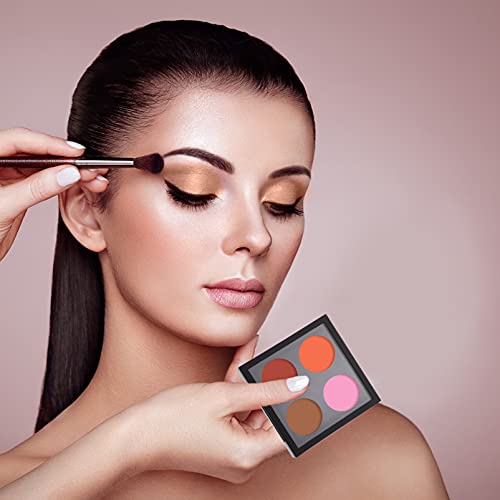 Beaupretty 5pcs Empty Magnetic Palette Makeup Containers Eyeshadow Plates wit...