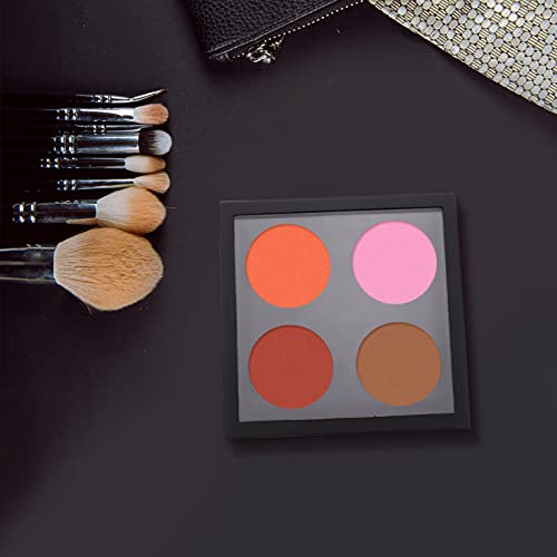 Beaupretty 5pcs Empty Magnetic Palette Makeup Containers Eyeshadow Plates wit...