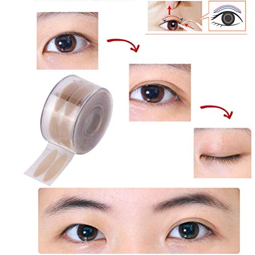Beaupretty 600pcs Makeup Breathable Eyelid Tape Adhesive Invisible Double Eye...