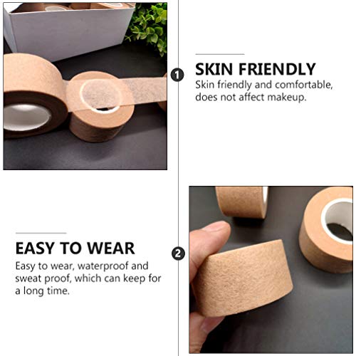 Beaupretty A2pcs Invisible Eyelid Tape Double Eyelid Tape Skin Color Non Wove...