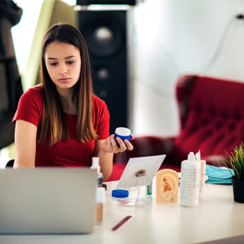 Simulation Human Ear Acupuncture Model: Left Ear Piercing Practicing Mold Ear...