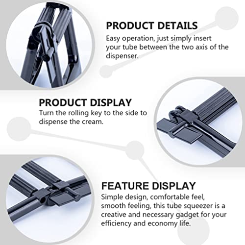 Toothpaste Tube Squeezer Dispenser Toothpaste Clips for Saving Toothpaste Fac...