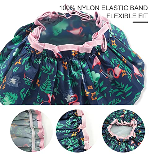 Shower Cap, BEAUTAIL Reusable Bath Shower Caps for Women Long Hair, Double La...